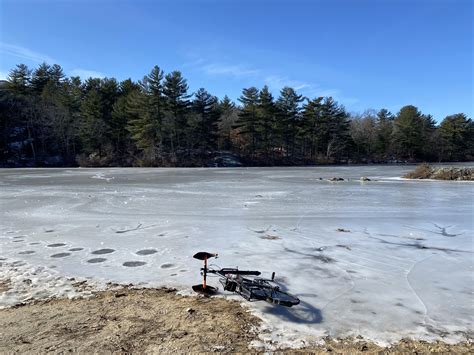 Icy ride to Breakheart Reservation (Saugus, MA) this morning… -13F wind chill! : bikeboston