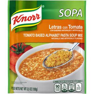 Knorr Tomato Based Alphabet Pasta Soup 3.5 OZ PACKET - Food & Grocery - General Grocery - Broth ...