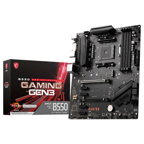 Buy MSI B550 Gaming Gen3 Motherboard [B550-GAMING-GEN3] | PC Case Gear Australia