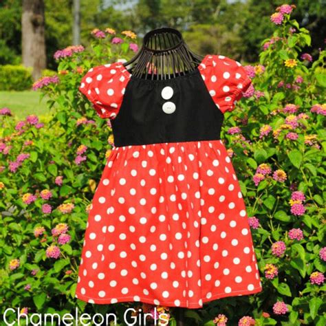 Minnie Mouse Dress Disney Inspired | Etsy