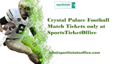 Crystal Palace Football Match Tickets only at SportsTicketOffice by ...