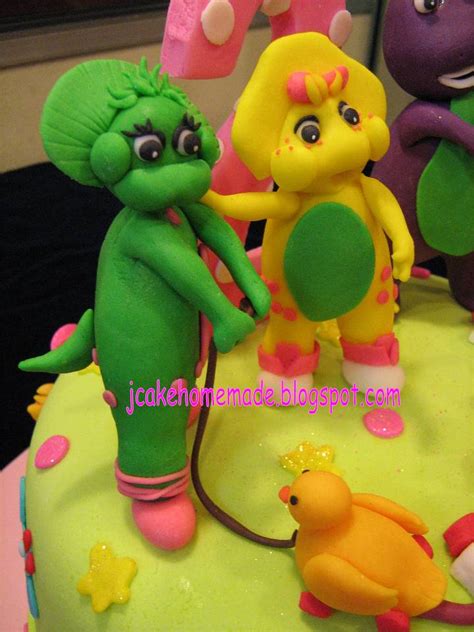 Jcakehomemade: Barney and friends theme cake