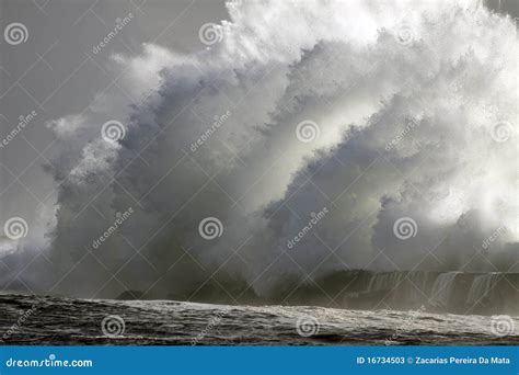 Perfect Storm, The Wave Stock Photos - Image: 16734503