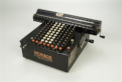 Monroe Model D Calculating Machine | Smithsonian Institution