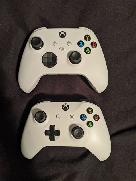 Xbox Series X and Xbox One S Controller Comparison