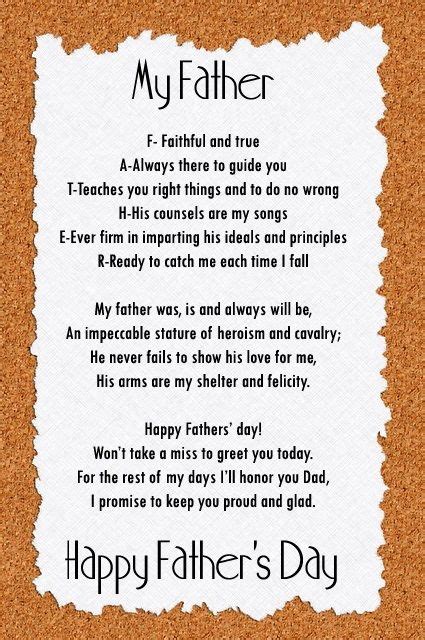 Best 20+ Fathers day poems ideas on Pinterest