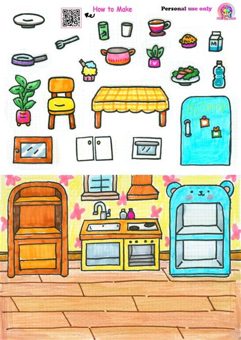 Diy grocery store toca boca paper crafts printables – Artofit