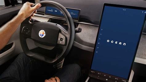 Henrik Fisker Shows Off Ocean Electric SUV’s Rotating Screen Infotainment