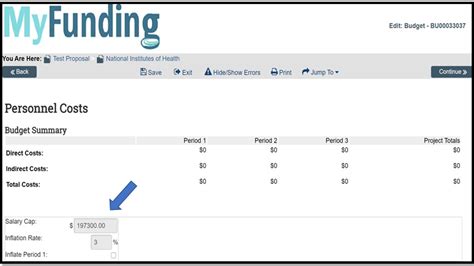 How Do I Edit the Salary Cap in MyFunding? – Electronic Research Information Solution