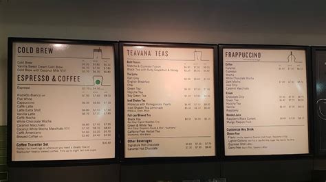 Starbucks Menu With Prices 2024 With Prices - Lynda Cynthia