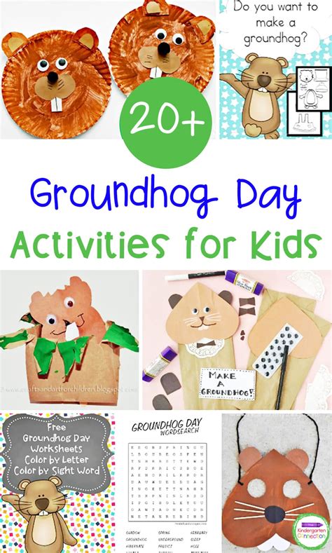 Fun Groundhog Day Activities for Kids - The Kindergarten Connection