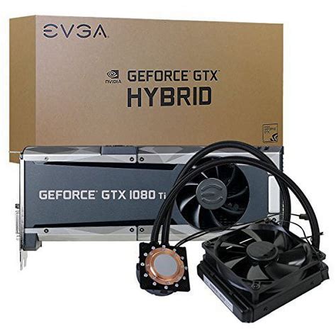 EVGA GTX 1080 Ti SC HYBRID Waterblock Cooler, Cooling, 400-HY-5598-B1 ...