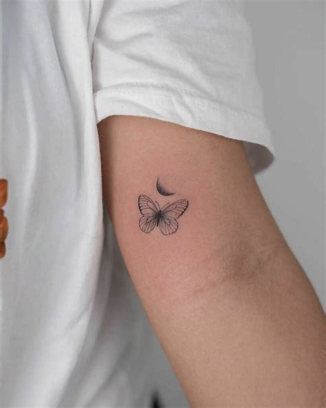 Share 70+ butterfly moon tattoo - in.coedo.com.vn