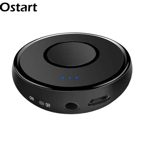 3.5mm Wireless Bluetooth Receiver Stereo Home Music Audio Receivers mini Adapter Mic for Car ...