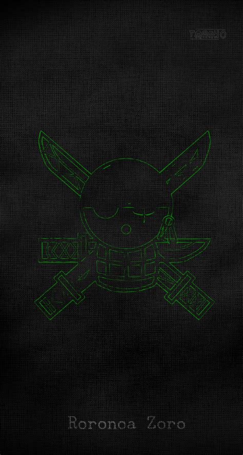 Zoro Jolly Roger (wallpaper) by torako-art on DeviantArt