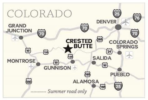 Crested Butte Colorado Map – Get Map Update