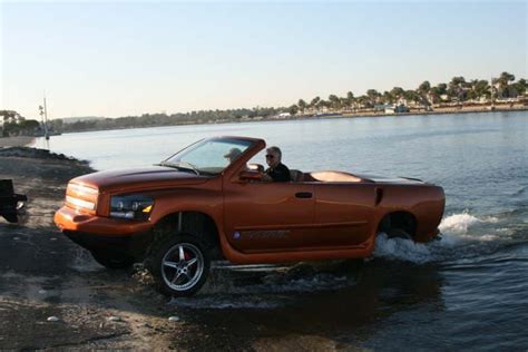 Massive performance on land or sea - the amphibious WaterCar Python