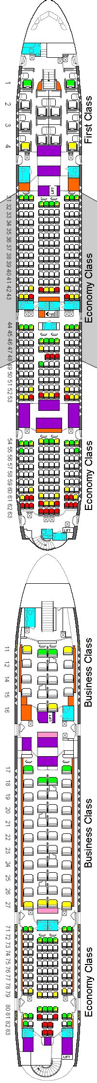 Singapore Airlines A380 Seat Plan Upper Deck | Free Hot Nude Porn Pic ...