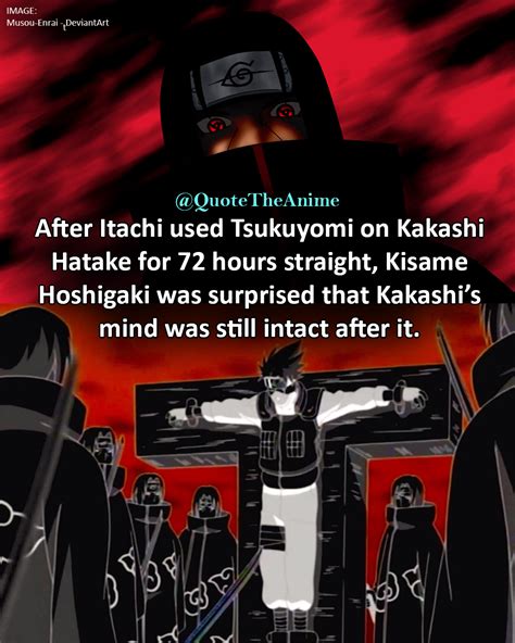 Imagine if Itachi was actually evil. Anime: Naruto .... follow👇 @quotetheanime . ..... Hashtag ...