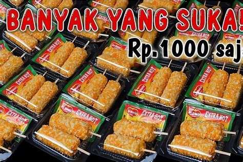 Ide Jualan Jajanan Anak SD 1000an, Modal Sosis dan Kulit Pangsit, Bisa Jadi Frozen Food ...