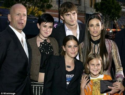 Bruce Willis and Demi Moore's three daughters. Ashton was married to ...