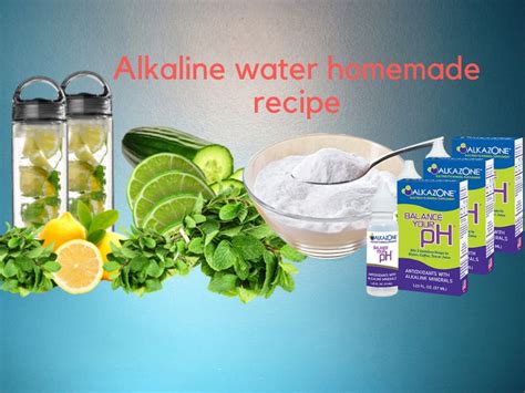 How to make alkaline water at home