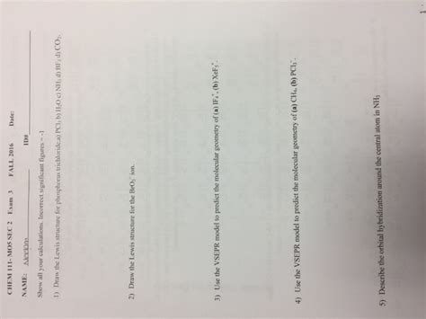 Solved Draw the Lewis structure for phosphorus trichloride. | Chegg.com