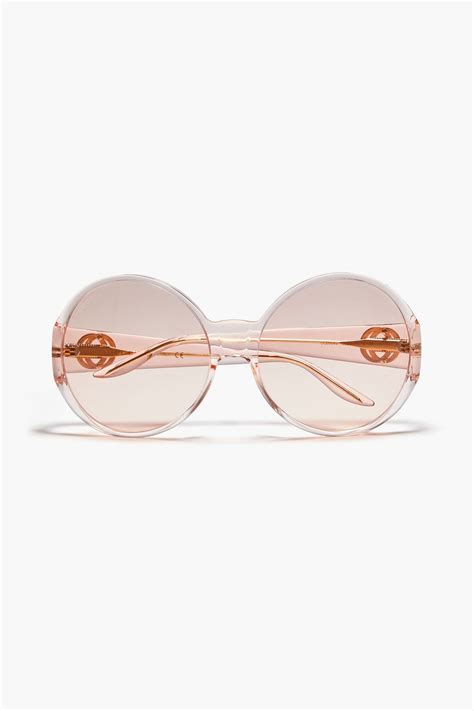 GUCCI Round-frame acetate sunglasses | THE OUTNET