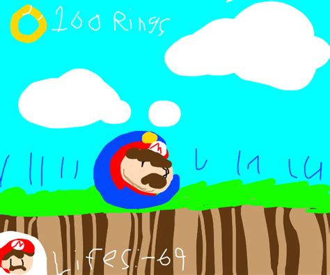 Speedrunner Mario (TerminalMontage) - Drawception