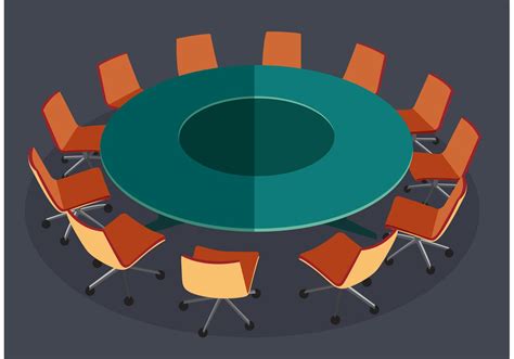 Round Table Graphic - Everything Furniture