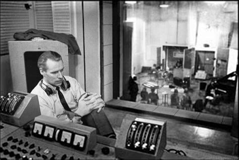 George Martin & The Beatles.at Abbey Road Studios for the recording ...