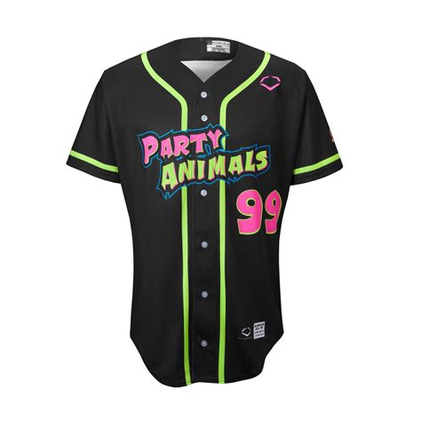 Party Animals EvoShield Jersey - Black – The Savannah Bananas