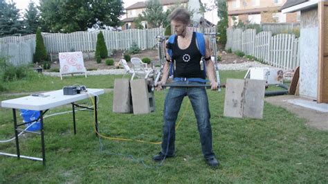 Homemade Superhero: [James’] DIY Exoskeleton | Hackaday