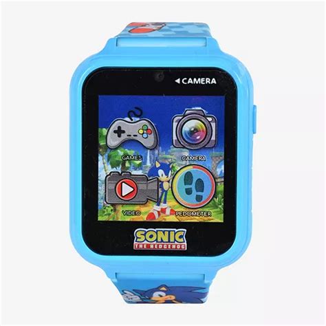 Itime Sonic the Hedgehog Boys Multicolor Smart Watch Snc4055jc21 - JCPenney