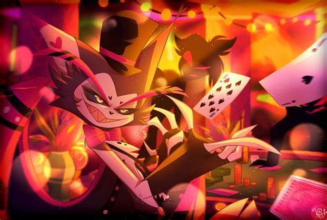 Try your luck (Husk | Hazbin Hotel) by FishyMarble15 on DeviantArt