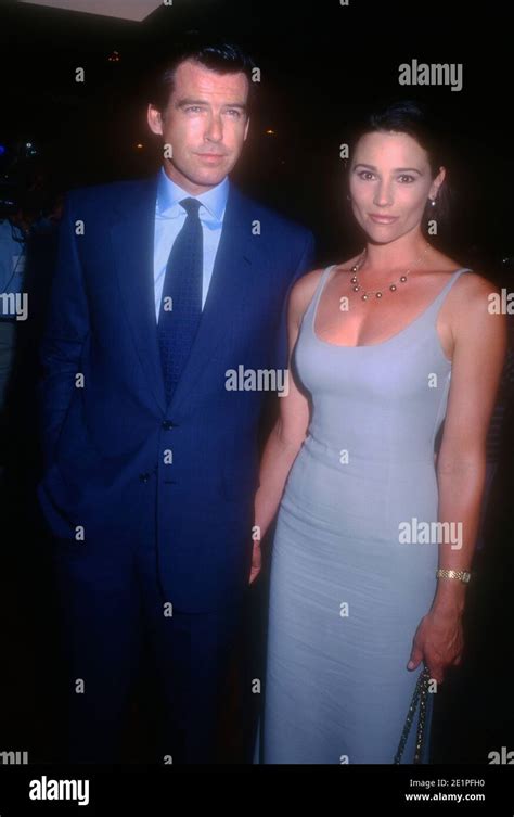 Pierce Brosnan And Keely Shaye Smith Young