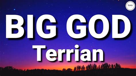 Big God (Lyrics) - Terrian | Sammy Lyrics - YouTube