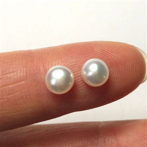 5-6mm Button Pearls Genuine Freshwater Pearl Loose Pearl - Etsy Australia