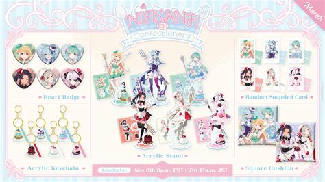 NIJISANJI EN announces “NIJISANJI EN Confectionery” merchandise ...