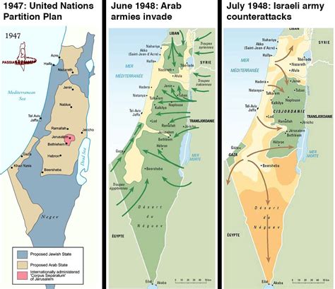 1947-1948 Israel Arab Conflict Israel History, Jewish History, Ancient ...