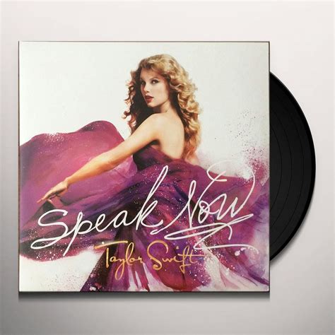 Taylor Swift SPEAK NOW Vinyl Record