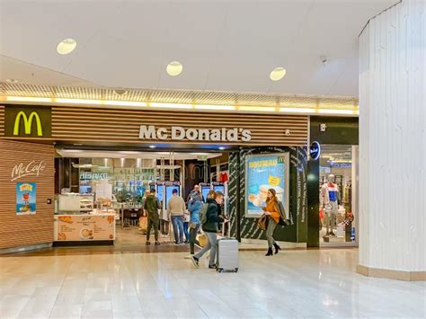 Fast Food In A Shopping Mall Editorial Stock Image - Image of indoors ...