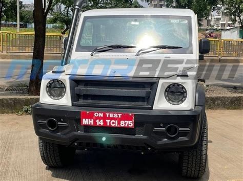 Force Motors' Gurkha 5-door off road SUV spied in India