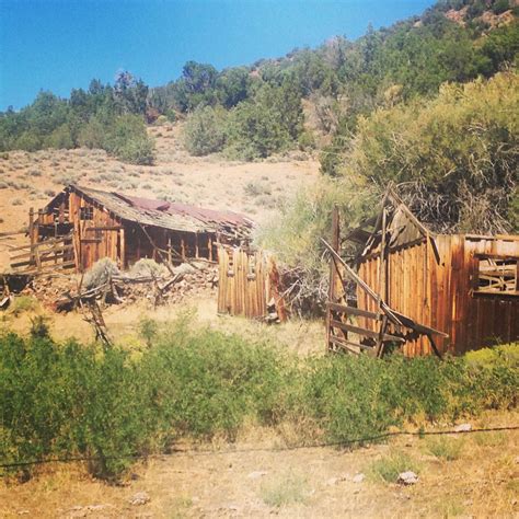 Old homestead ruins northeast of Sparks, Nevada Ghost town mining camp ...