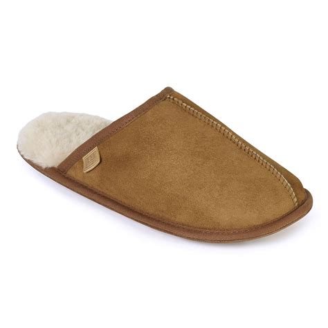 Mens Donmar Sheepskin Slippers | Just Sheepskin Slippers and Boots