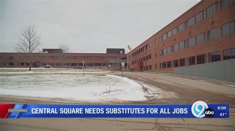 Central Square School District needs substitutes for all jobs - YouTube