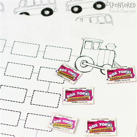 Free Printable Box Tops for Education Collection Sheets | Box tops, Printable box, Box tops contest