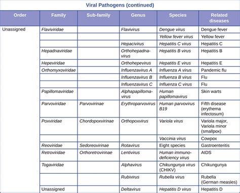 Taxonomy of Clinically Relevant Microorganisms | Microbiology