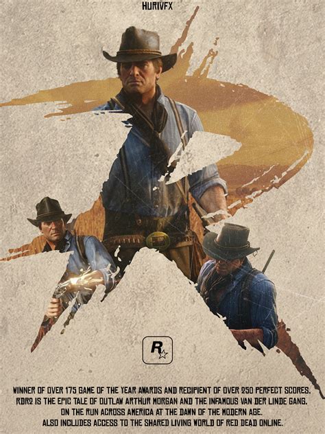 Red Dead Redemption 2 | Posters Designs :: Behance