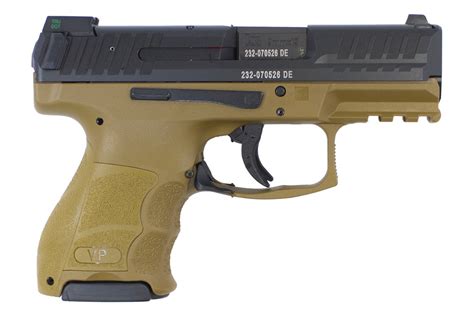 HK VP9SK 9mm Subcompact Pistol with Flat Dark Earth Frame | Sportsman's Outdoor Superstore